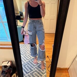 Pretty Little Thing Ripped Jeans